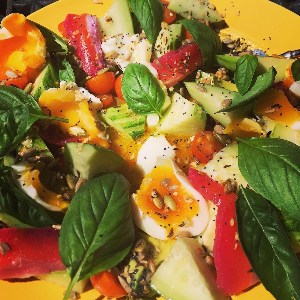 Chop Salad: Eat the Rainbow!