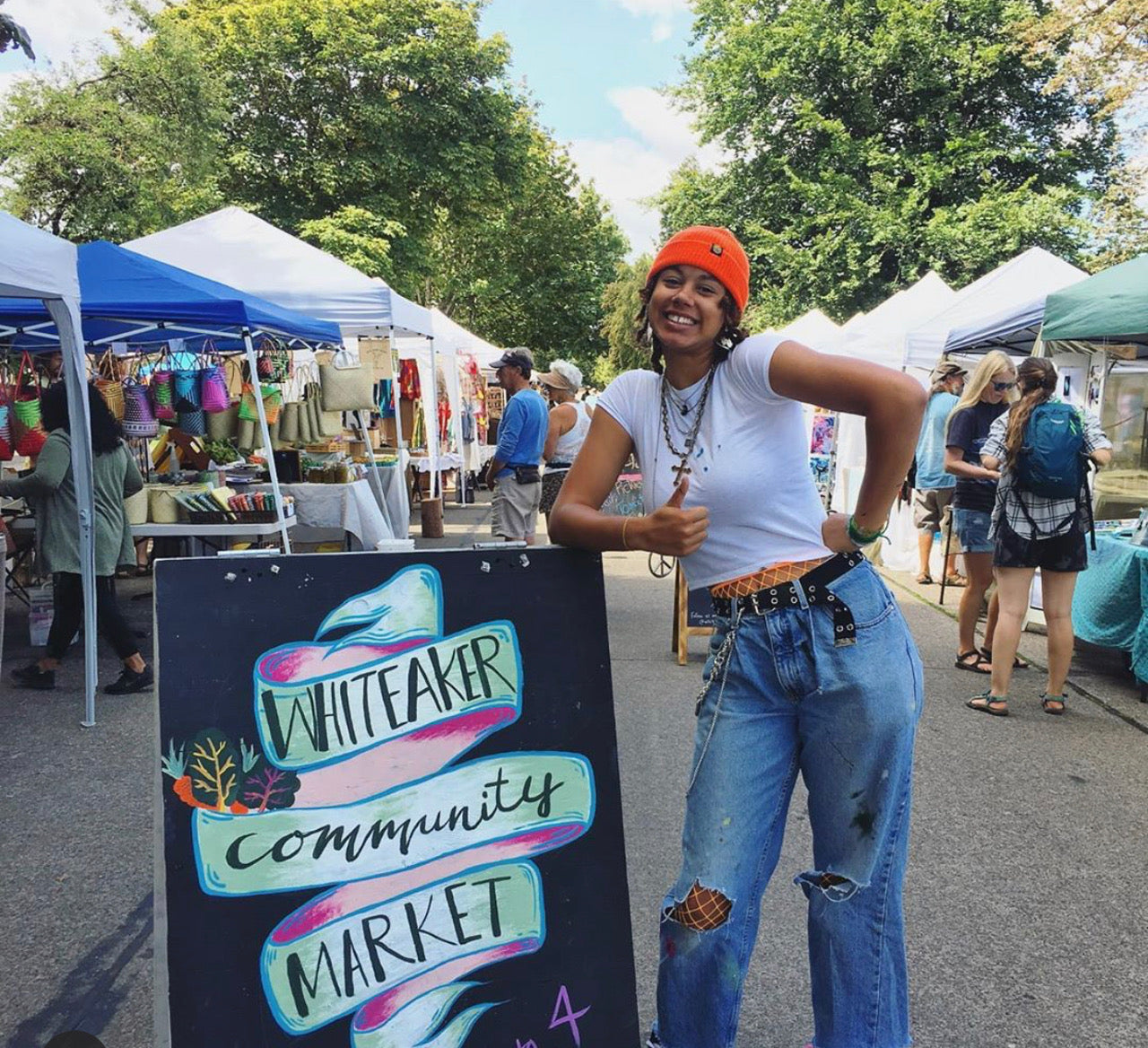 The Whiteaker Market and supporting BIPOC in our community